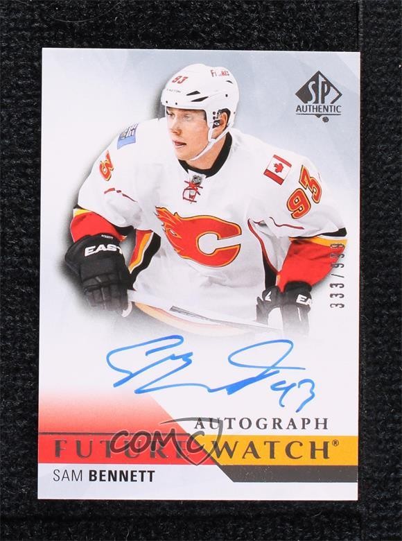 2015-16 SP Authentic Future Watch 333/999 Sam Bennett #238 Rookie Auto RC m0p