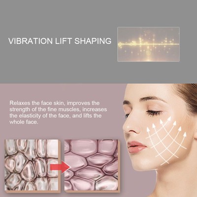 V Face Machine Elektrische EMS Vibration Photon Light Therapy Gesichtsstraff SAL