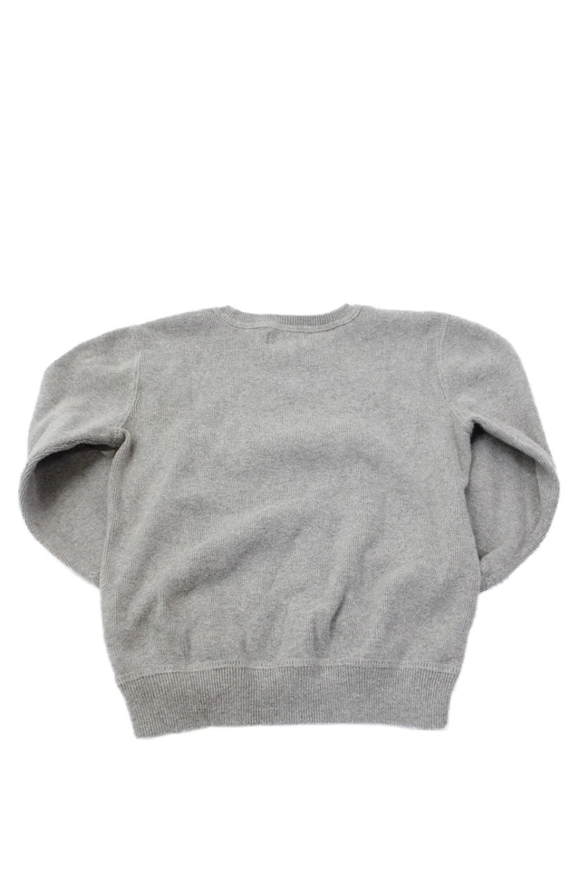 Polo Ralph Lauren Niños Niños Mangas Largas Suéter Gris Algodón Talla 5 Foto 2 de 4
