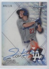 2021 Bowman Sterling Prospect Wave Refractor /125 Jake Vogel #BSPA-JV Auto 0e9u