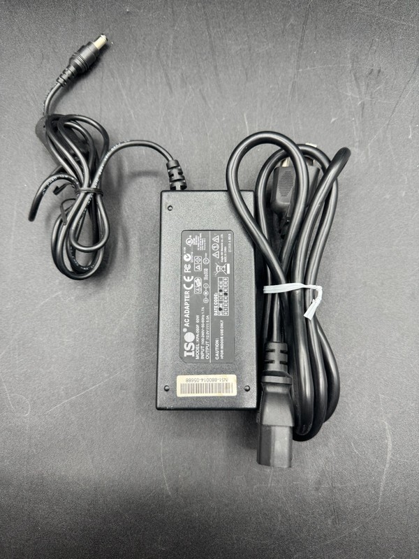 AC Adapter For ISO Model: KPA-060F 60W Switching Power Supply Cord Charger PSU