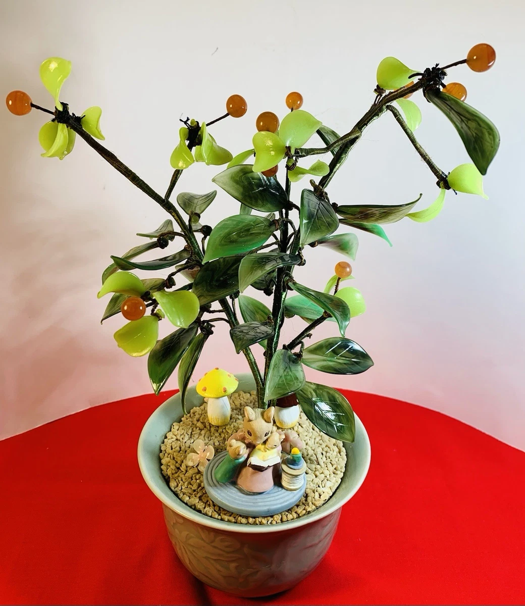希少品　中国景泰蓝 置物　特大天然石　玉石　桃 年代物　重さ約3.5キロ！ Yahoo!オークション - 「桃の木」その他 (東洋彫刻) の落札相場・落札価格