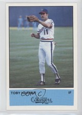 1985 Performance Printing Texas Rangers Toby Harrah #11 0q3
