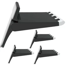 4 Pcs Adjustable Laptop Riser Desktop Stand Standadjustable Stands