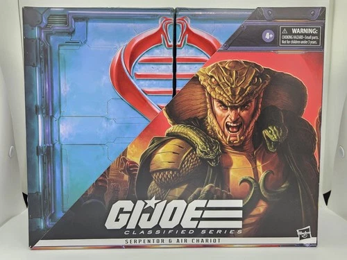 Hasbro G.I. Joe Serpentor & Air Chariot 6 in Action Figure - F4140