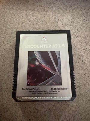 Encounter At L-5 - Atari 2600 - Cleaned & Tested - MYO LOT; WILL COMBINE