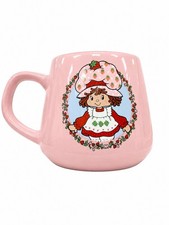 Pink Strawberry Shortcake Ceramic Coffee Mug 11 fl oz Vintage/Retro Cartoon