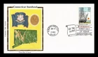US COVER CONNECTICUT STATEHOOD BICENTENNIAL FDC COLORANO SILK CACHET