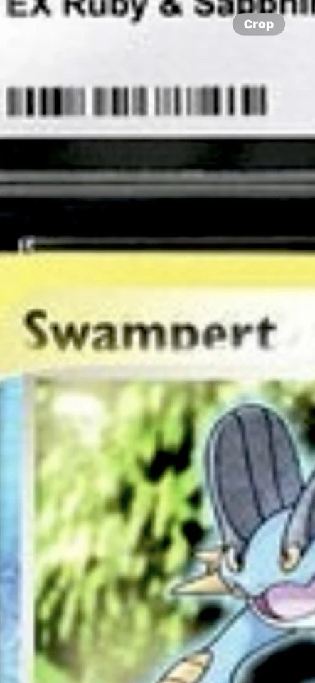 2003 Pokemon ERROR Swampert Ex Ruby Sapphire - MISSING NAME - Image 2 of 2