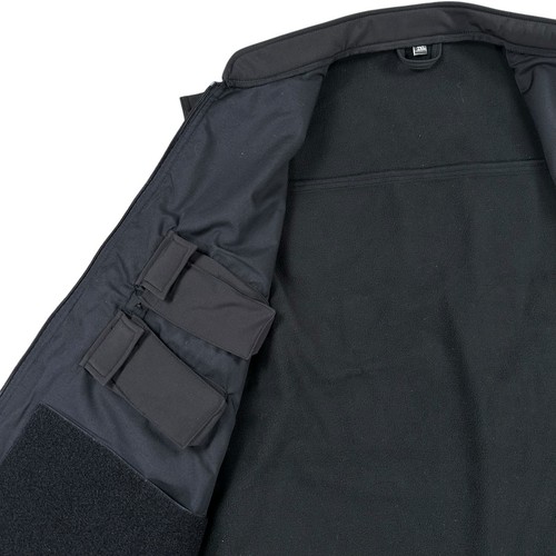 NEW Rothco Nine Line Embroidered Tactical Vest Men's Size 2XL Black Full Zip - Picture 5 of 8