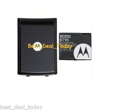 OEM Motorola BT90 Extended Life Battery And Door For W385 Verizon 1800MAH Brown