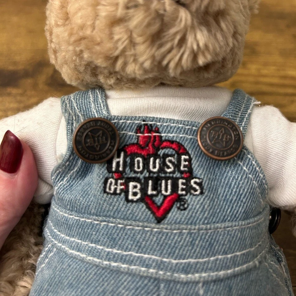 De colección Era Y2K House of Blues Edición Limitada Mono vaquero Teddy Bear gafas de sol de felpa Foto 4 de 4