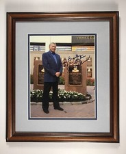 New York Yankees George Steinbrenner Signed Inscribed 8x10 Photo To Bradley