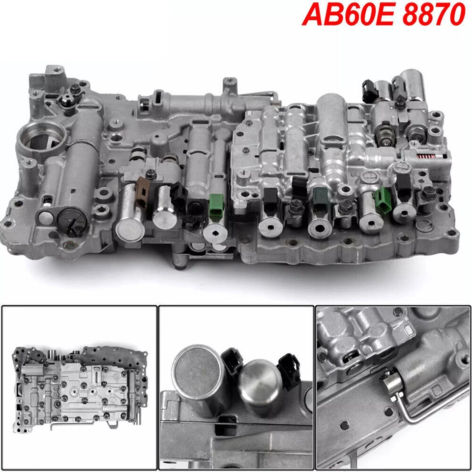 Transmission Valve Body w/ Solenoids for 2007-UP Toyota TUNDRA Cast 8870 AB60E Foto 3 de 4