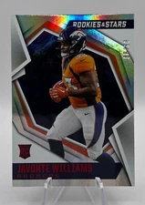Javonte Williams SP 2021 Panini Rookies & Stars Longevity /80 #115 Rookie RC