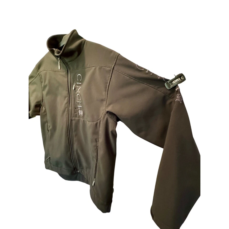 **CUSTOM** Cinch Softshell Jacket USTPA World Championship Logo Full Zip XL - Image 4 of 4