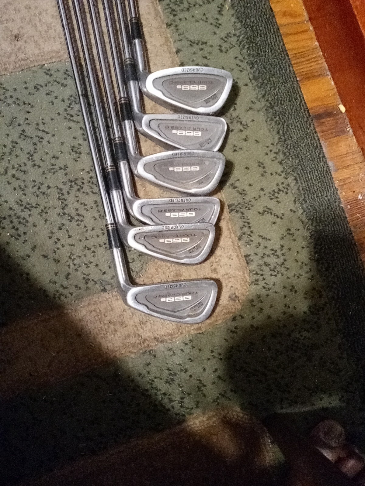 858s TOUR CLASSIC GOLF CLUB IRONSPW,6,7,5,4,9,.. GRAPHITE SHAFT RH