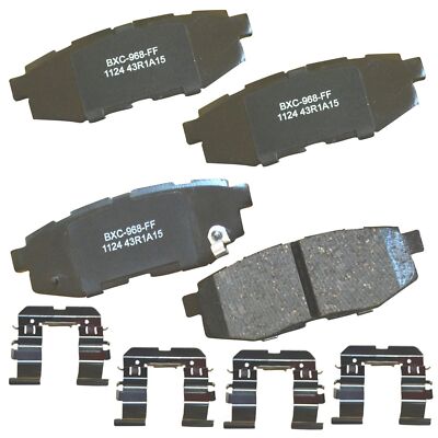 Disc Brake Pad Set-Premium Ceramic Bendix SBC1124