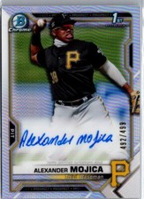 Alexander Mojica Bowman Chrome 2021 Refractor /499 Auto