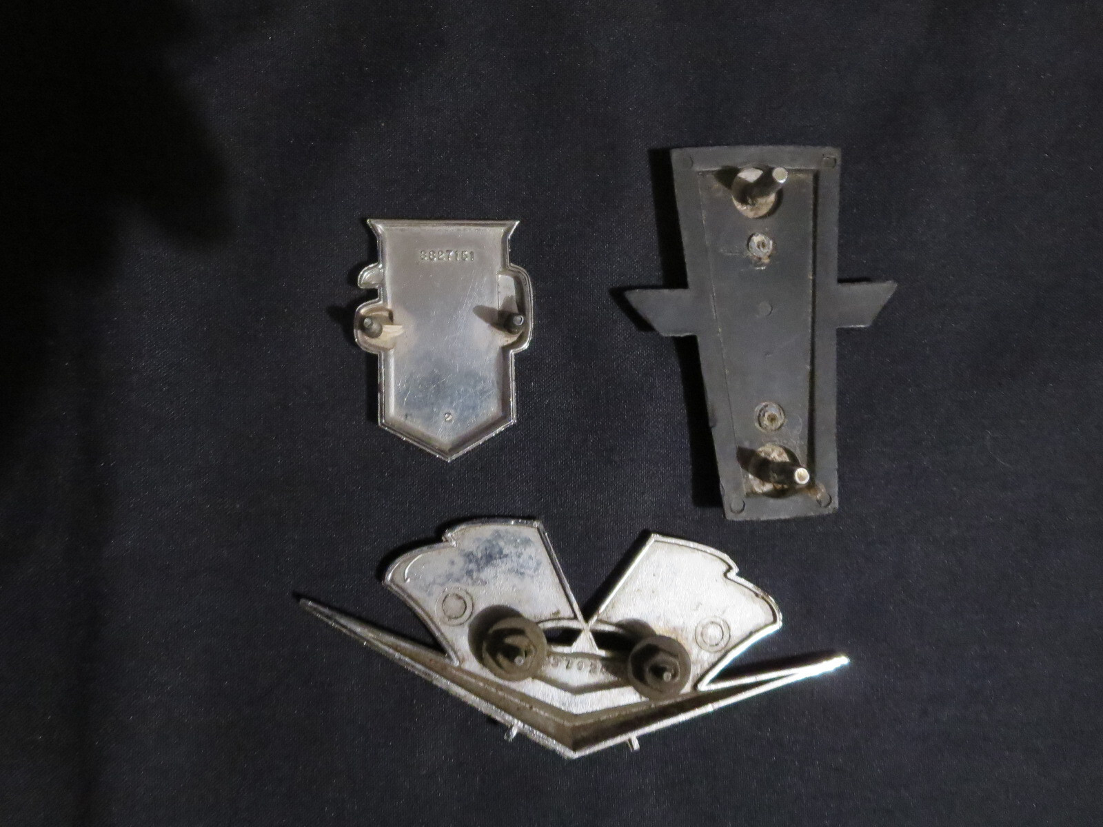 VINTAGE Car EMBLEMS lot of 8 Chevrolet, and others eBay