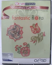 Dream Designs Crafter's Collection Fantastic Flora #853