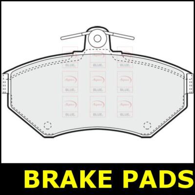 Brake Pads Front FOR VW POLO 110bhp 6V 1.9 98->02 CHOICE2/2 Diesel Blue