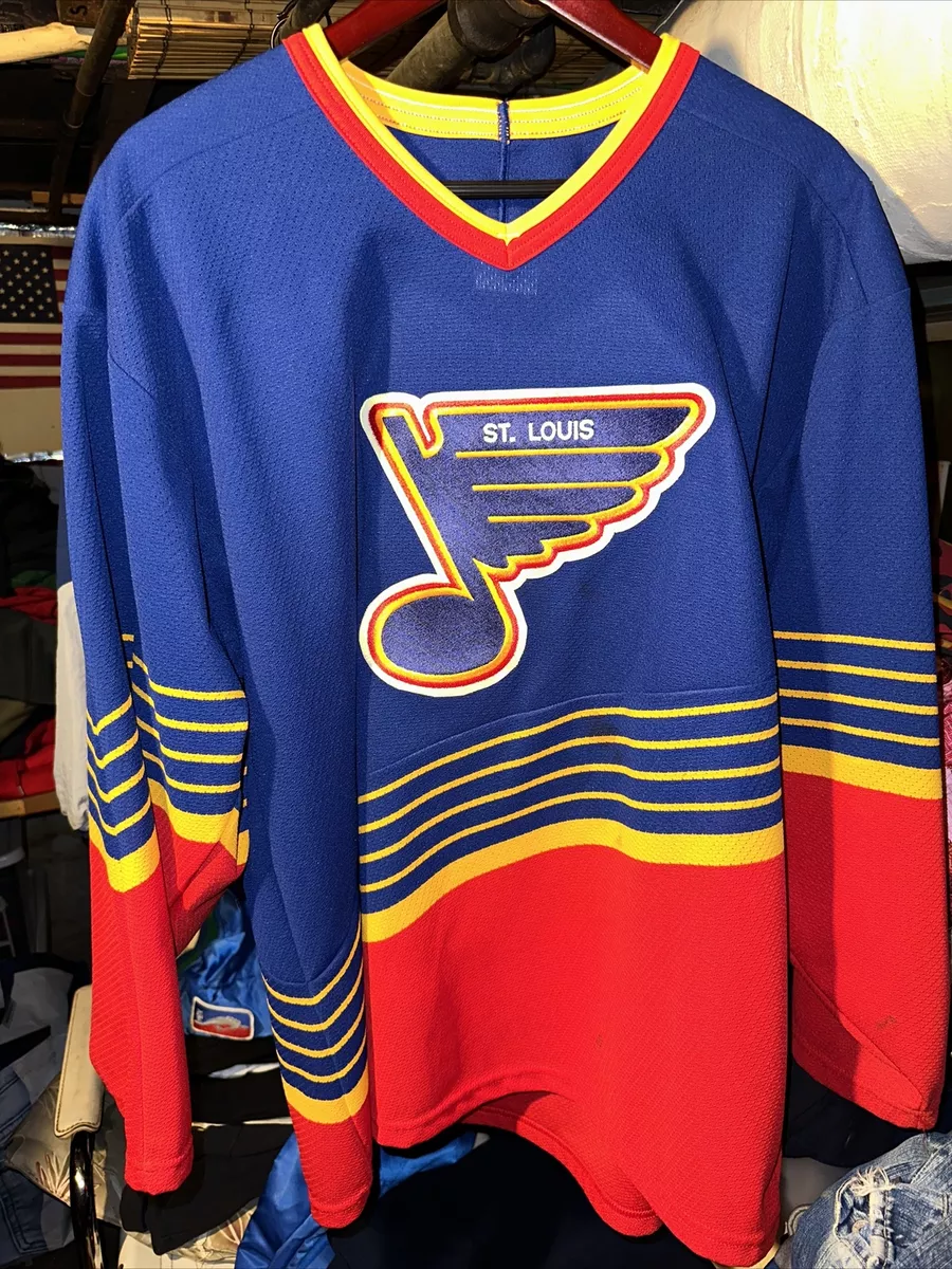 vintage st louis blues jersey