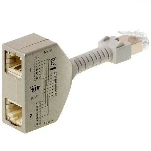 BTR Cable Sharing Adapter Set pnp2 (Ethernet und TAE/ISDN) 130548-02-E