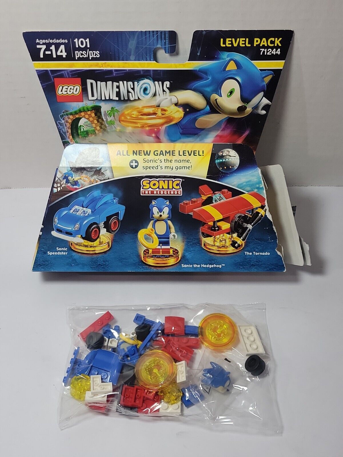 LEGO Dimensions 71244 - Sonic the Hedgehog - NEW 883929529605