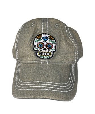Sugar Skull Pique Snapback Mesh 