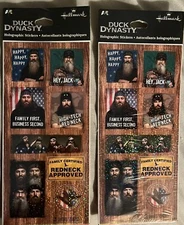 Holographic Stickers Autocollants Holographiques Duck Dynasty Acid-Free Qty:2 Pk