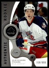 2005-06 SP Game Used Alexandre Picard Rookie 768/999 Columbus Blue Jackets #204