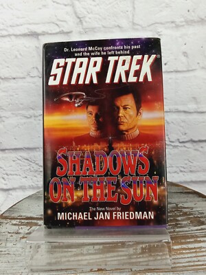 Star Trek Ser.: Shadows on the Sun by Michael Jan Friedman (1993, Hardcover)