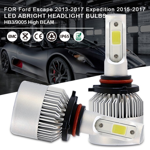 ABRIGHT 9005 LED Headlight Bulb for Ford Expedition 20152017 Escape