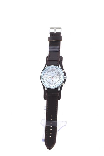 Reloj Mecánico Automático de Lujo Jaragar Cuero Negro Blanco Cara Clásico Nuevo - Imagen 23 de 35