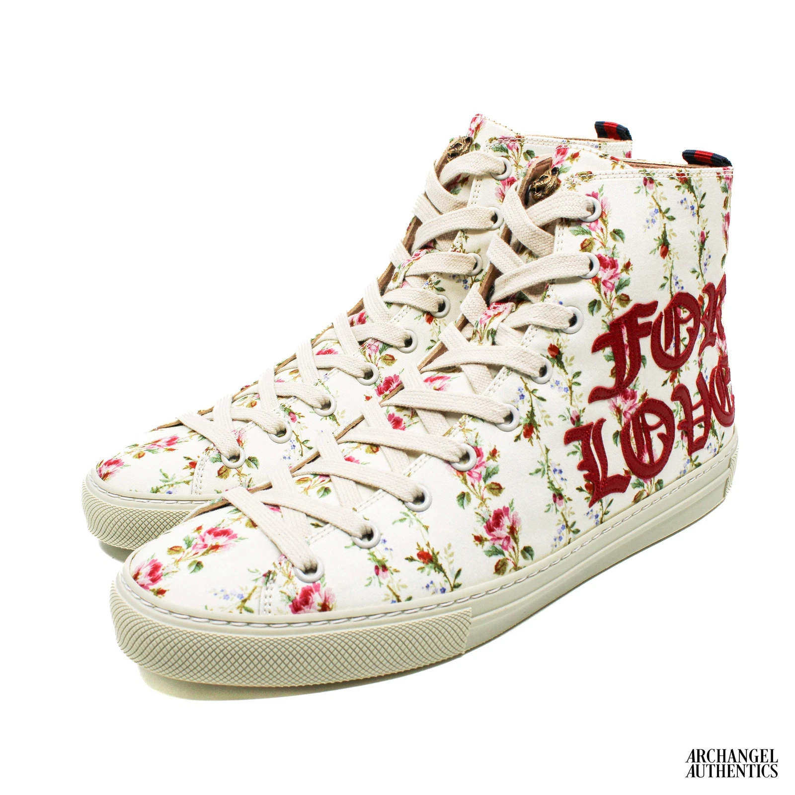 Haut Gucci toile imprimé romantique major aveugle pour l'amour
