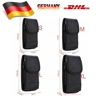 Universal Handy Gürteltasche Handyhülle Schlaufe Für iPhone Samsung S/M/L/XL DHL