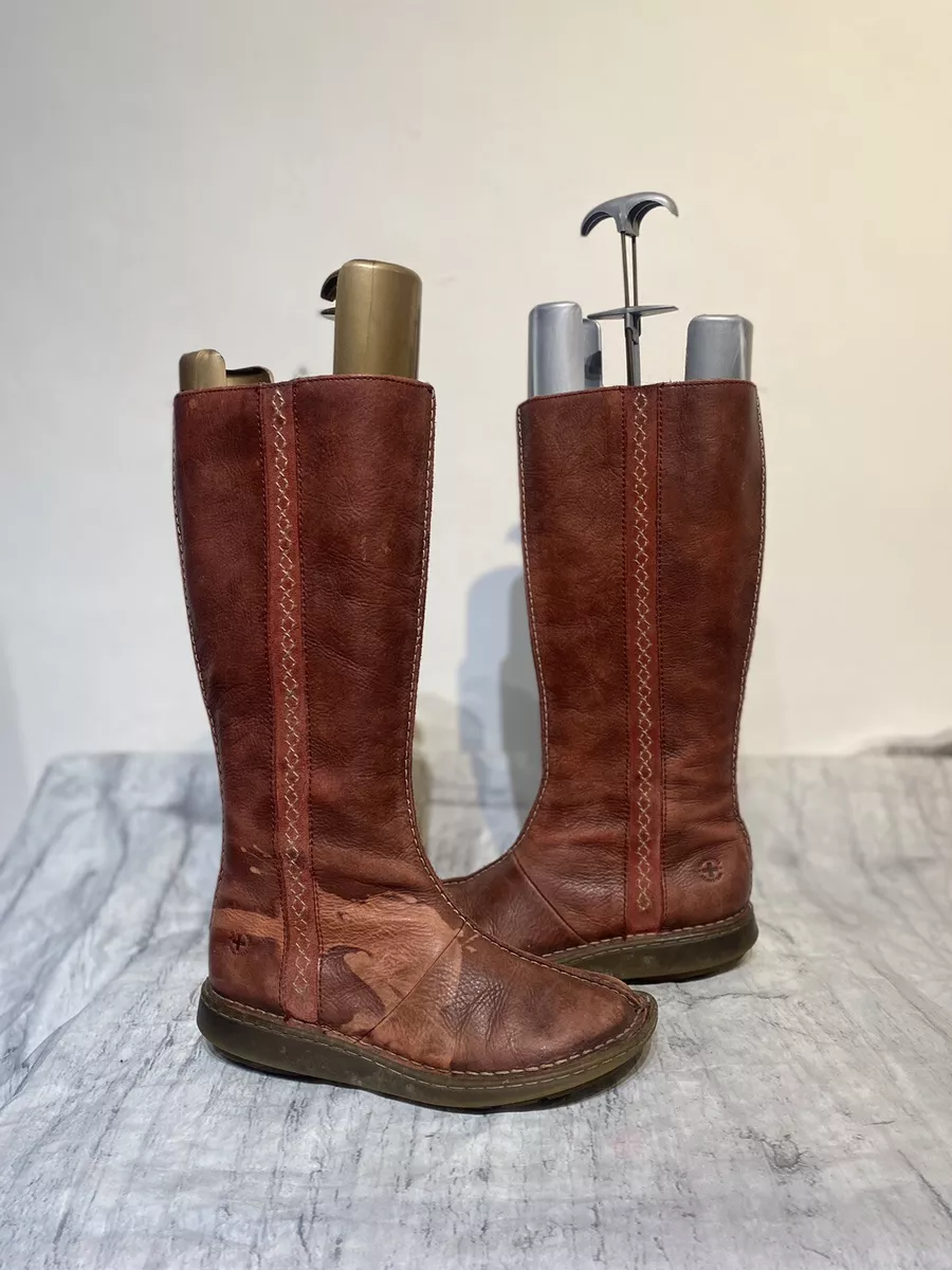 Dr Martens Edie Pinkish Burgundy Leather Knee High zip up boots Uk Dr Martens Edie Pinkish Burgundy Leather Knee High zip up boots Uk