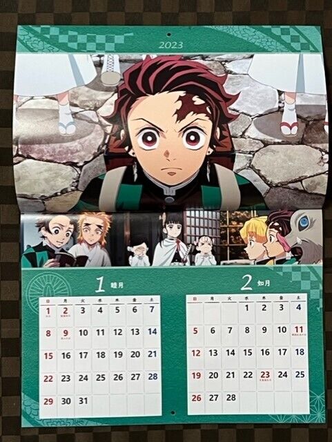 2023 Demon Slayer [Kimetsu no Yaiba] Anime Calendar