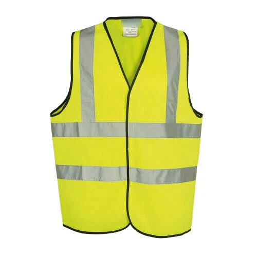 XX GRAND GILET JAUNE HI VIS HAUTE VISIBILITÉ GILET SÉCURITÉ TRAVAIL ENISO 2047