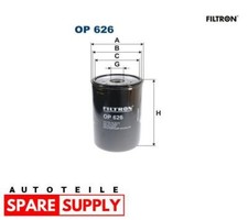 ÖLFILTER FÜR ASKAM BREDAMENARINIBUS ERF FILTRON OP 626