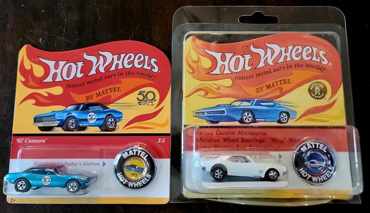 Hot Wheels 2017 Super Treasure Hunt '67 Camaro RLC Pink 50th