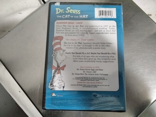 Dr. Seuss - The Cat in the Hat (DVD, 2002) Brand NEW Sealed - Imagen 2 de 3