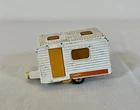 Matchbox Superfast Caravan  Lesney 1977 No 31 Camper Trailer Pull Vintage ORANGE