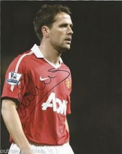 Manchester United Michael owen Autographed Signed 8x10 Photo COA B