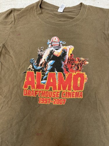alamo drafthouse cinema kids medium t shirt 2007 10th anniversary - Picture 2 of 5