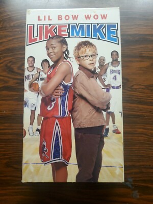 Like Mike (VHS, 2002) Movies Sports Family Lil Bow Wow Video Morris Chestnut 