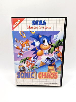 Sega Master System Spiel Sonic the Hedgehog Chaos