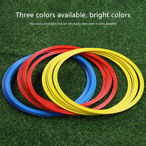 12X Soccer Training Rings Agility Training Circles Kid Football Agility Exercise