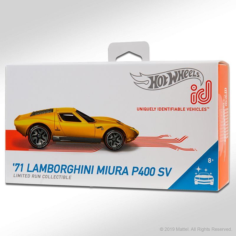 2019 Hot Wheels id '71 LAMBORGHINI MIURA P400 SV☆ Yellow